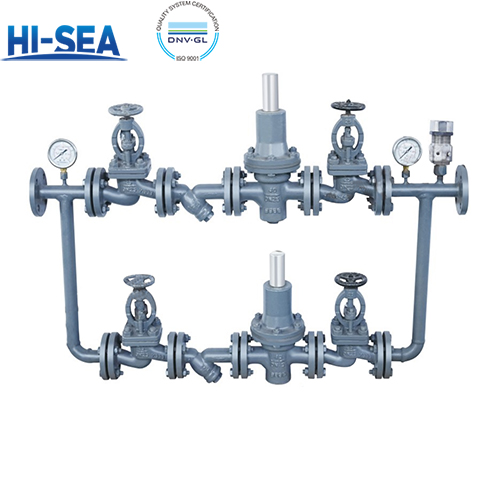 Double Pressure Reducing Valve Set